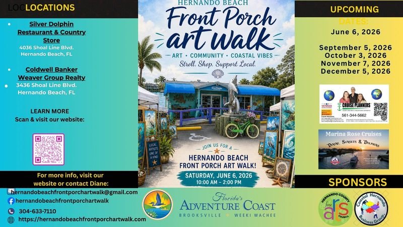 Hernando Beach End of Summer Art Walk — Hernando Beach
